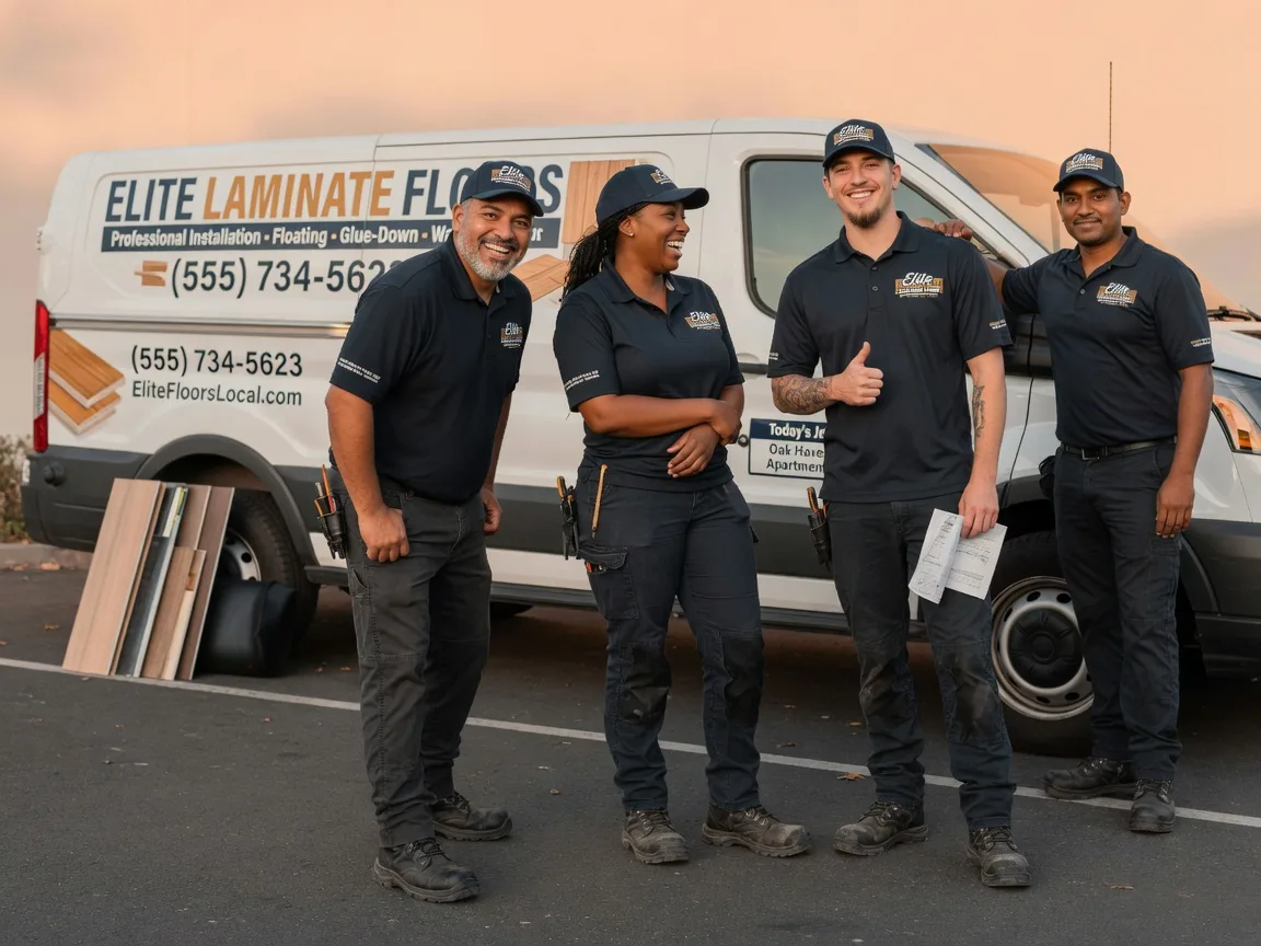 Laminate flooring installation company in Oak Hill, OH